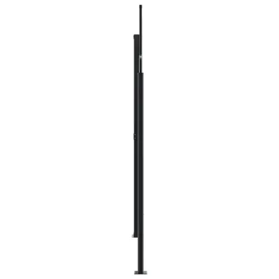Copertină Laterală Retractabilă Verde - Protecție UV și Intimitate
