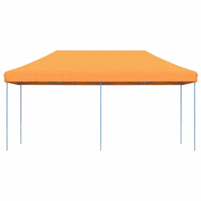 Cort Pop-Up Portocaliu pentru Evenimente | Livrare Gratuită