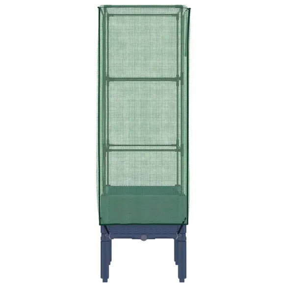 Strat Înălțat cu Seră Ratan - Protectie Plante