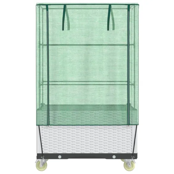 Strat Înălțat cu Roți și Husă Protectie - 80x50cm