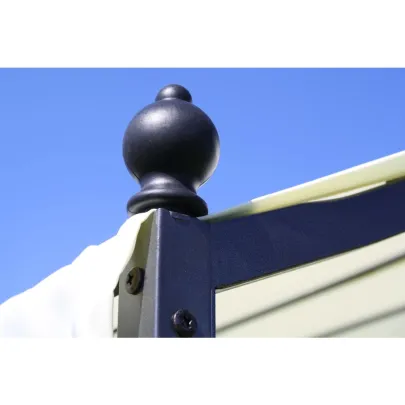 Foișor Alb Crem 4x3m - Protecție Solară și Ploaie