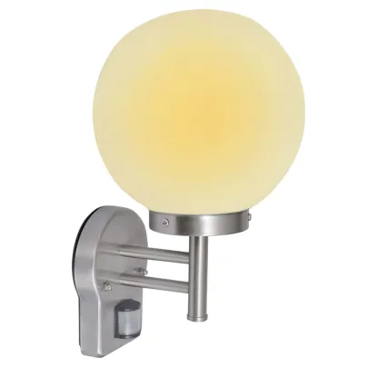 Aplică Exterior Senzor Mișcare | Oțel Inoxidabil IP44