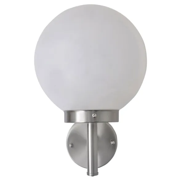 Aplică Exterior Glob Oțel Inoxidabil | IP44 | Livrare Gratuită