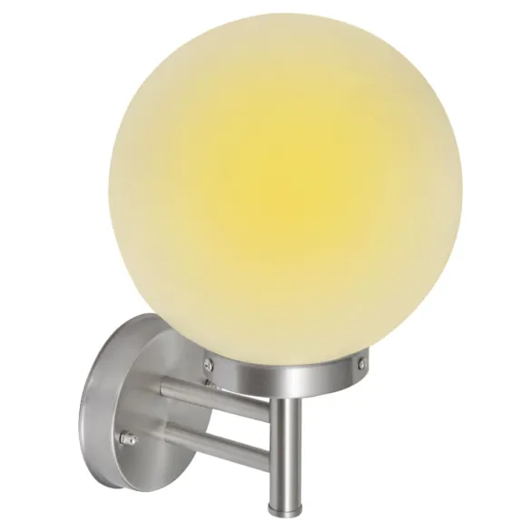 Aplică Exterior Glob Oțel Inoxidabil | IP44 | Livrare Gratuită