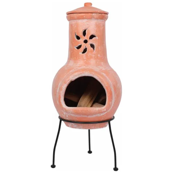 Șemineu Cancun din Lut - Decor rustic pentru grădină