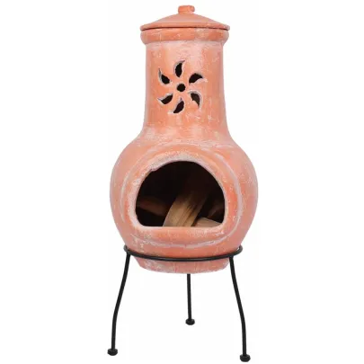 Șemineu Cancun din Lut - Decor rustic pentru grădină