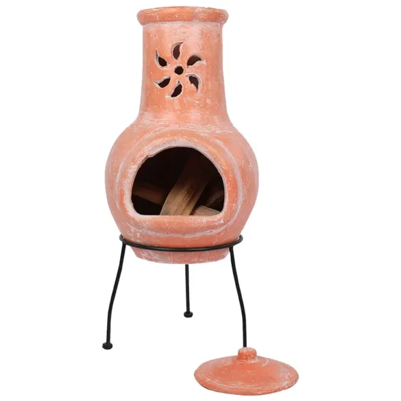Șemineu Cancun din Lut - Decor rustic pentru grădină