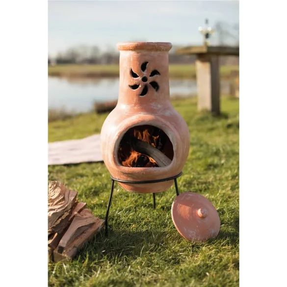 Șemineu Cancun din Lut - Decor rustic pentru grădină