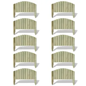 Panouri bușteni gazon | Bordură lemn natural | Livrare gratuită