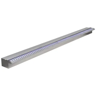 Fântână Piscină LED 150 cm Oțel Inoxidabil | Livrare Gratuită