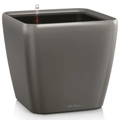 Jardiniera Quadro 28 LS ALL-IN-ONE - Cărbune | Lechuza