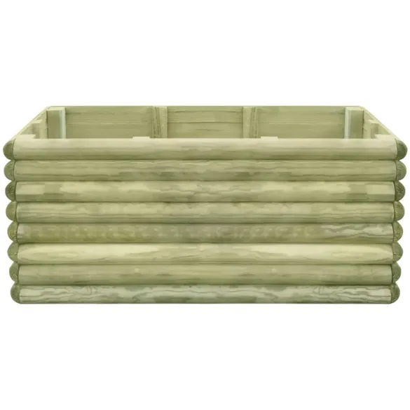Strat Înălțat Grădină - Lemn Pin Rezistent - 106x56x48 cm