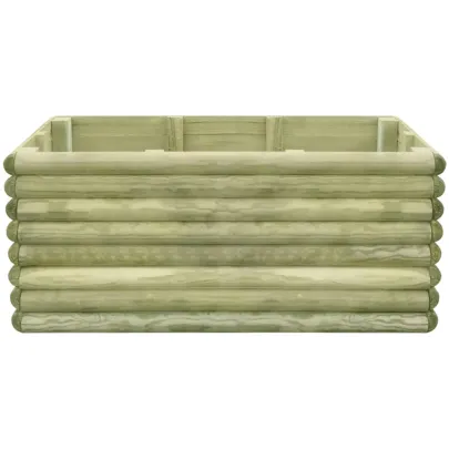 Strat Înălțat Grădină - Lemn Pin Rezistent - 106x56x48 cm