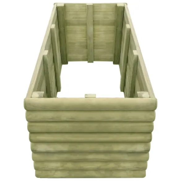 Strat Înălțat Grădină - Lemn Pin Rezistent - 106x56x48 cm