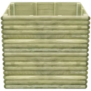 Strat Înălțat Grădină - Lemn Pin - 106x106x96 cm 2