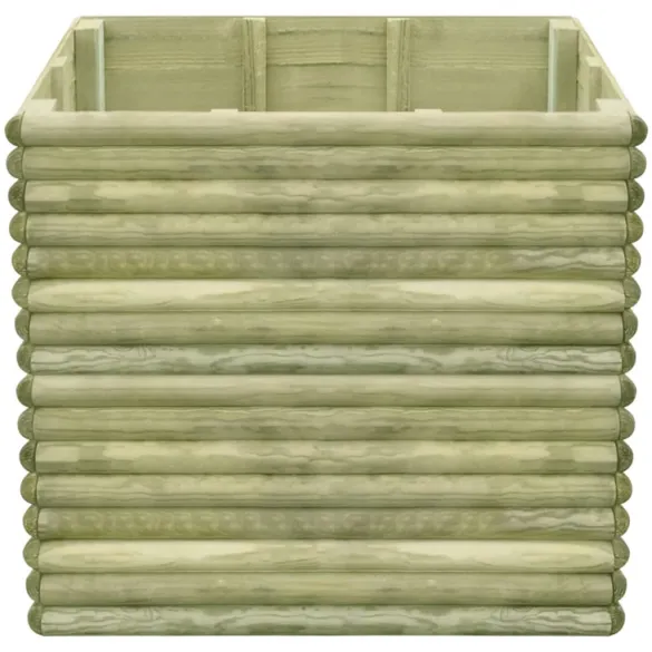 Strat Înălțat Grădină - Lemn Pin - 106x106x96 cm