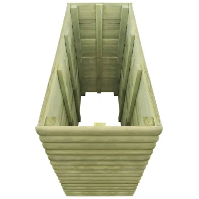 Strat Înălțat Grădină - Lemn Pin Rezistent - Livrare Gratuită