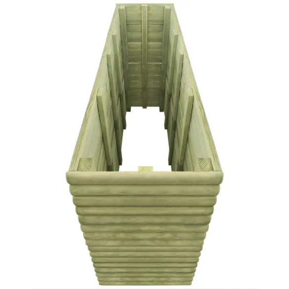 Strat Înălțat Grădină Lemn Pin 150x56x96 cm