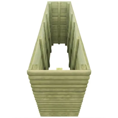 Strat Înălțat Grădină Lemn Pin 150x56x96 cm