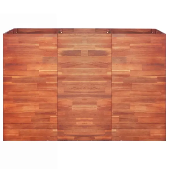 Strat Înălțat Grădină Lemn Acacia 150x100x100 cm