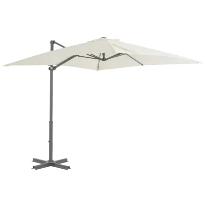 Umbrelă suspendată cu rotire 360° - Protecție UV