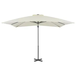 Umbrelă suspendată cu rotire 360° - Protecție UV 2