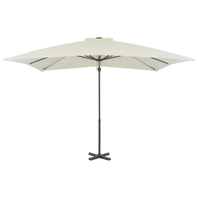 Umbrelă suspendată cu rotire 360° - Protecție UV
