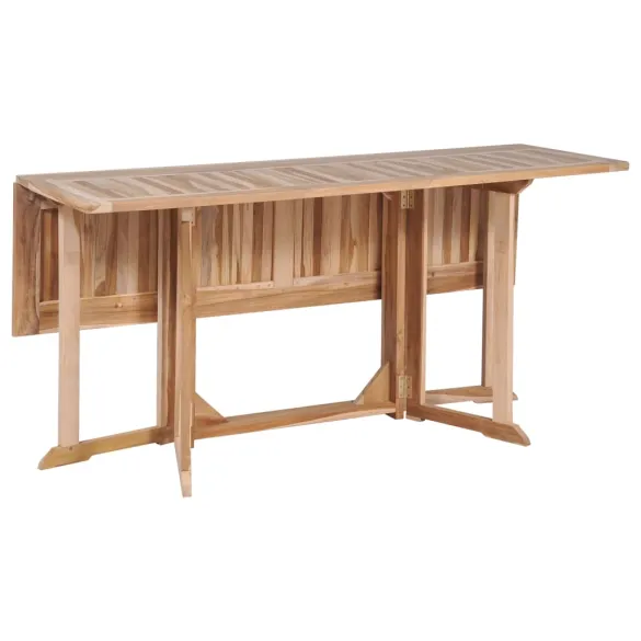 Masă Grădină Pliabilă Fluture 150x90 cm - Lemn de Tec