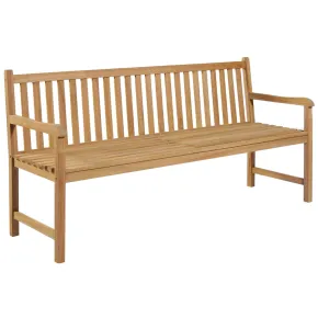 Bancă Grădină Lemn Tec 180 cm - Livrare Gratuită