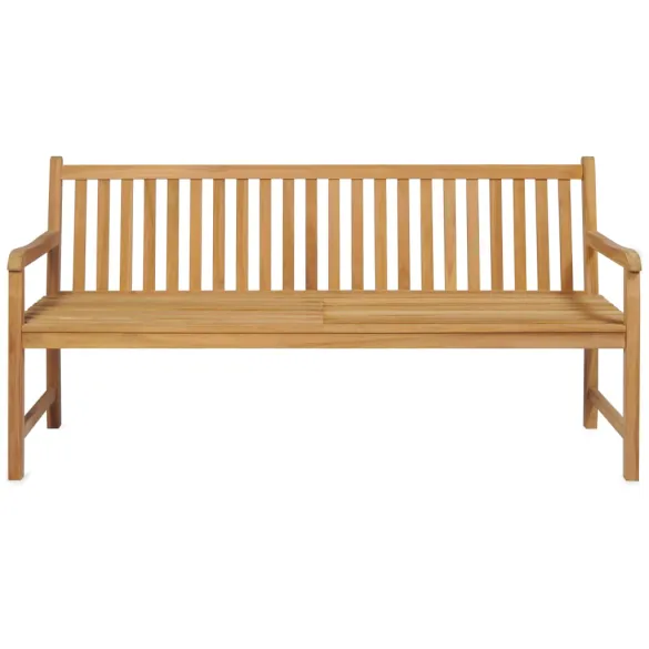 Bancă Grădină Lemn Tec 180 cm - Livrare Gratuită