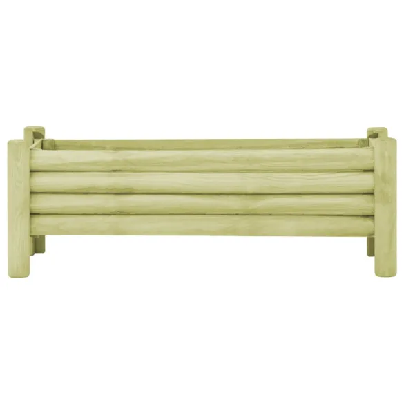 Strat Înălțat Grădină Lemn Pin | Livrare Gratuită