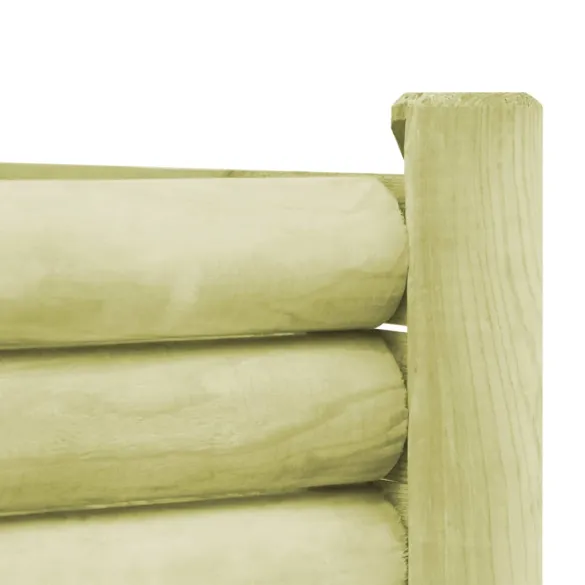 Strat Înălțat Grădină Lemn Pin | Livrare Gratuită