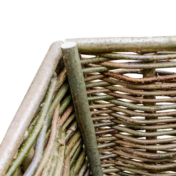 Strat Înălțat Grădină Lemn Alun 120x40x80 cm | Livrare Gratuită