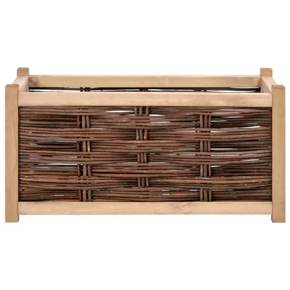 Strat Înălțat Grădină Lemn Masiv de Pin 80x40x40 cm