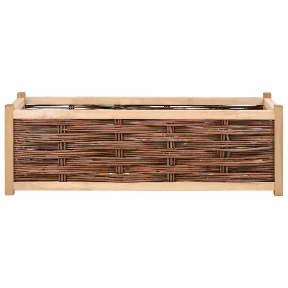 Strat Înălțat Grădină Lemn Masiv Pin 120x40x40 cm