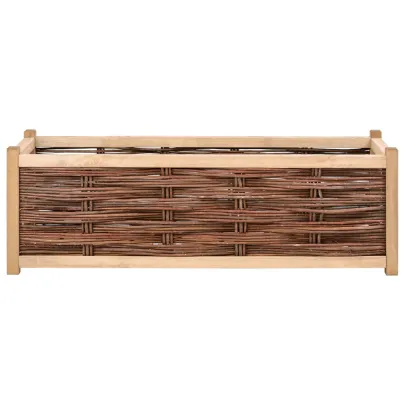 Strat Înălțat Grădină Lemn Masiv Pin 120x40x40 cm