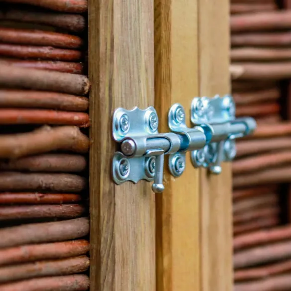 Magazie Pubele Dublă din Lemn - Depozitare Gunoi Exterior