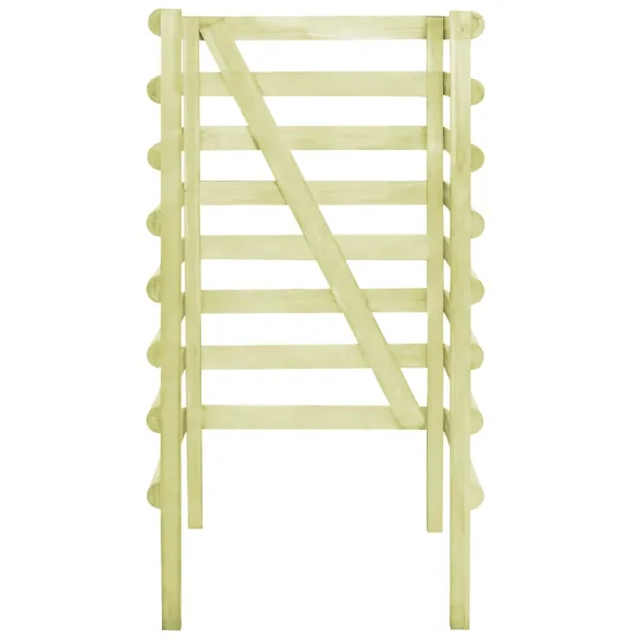 Mască Pubelă Verde din Lemn de Pin | Livrare Gratuită