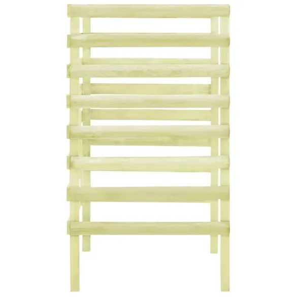 Mască Pubelă Verde din Lemn de Pin | Livrare Gratuită