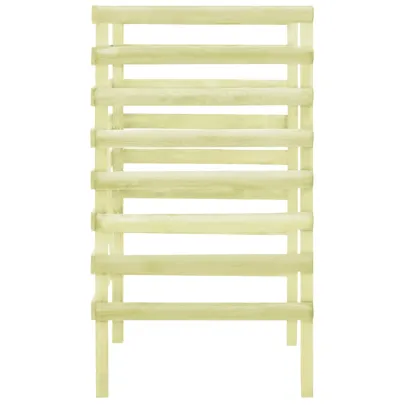 Mască Pubelă Verde din Lemn de Pin | Livrare Gratuită