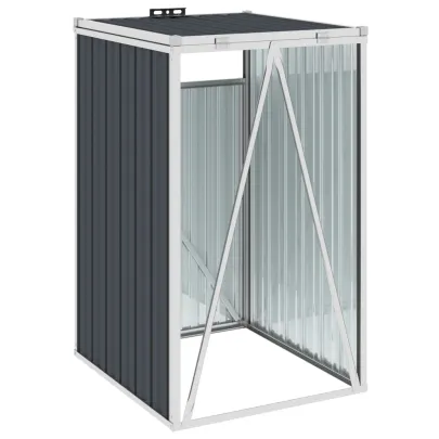 Magazie Pubelă Antracit - Oțel Rezistent - Livrare Gratuită