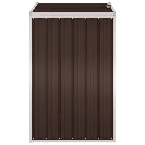 Magazie Pubelă Maro Oțel | Rezistentă la Intemperii | Livrare Gratuită