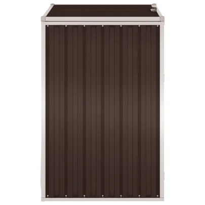 Magazie Pubelă Maro Oțel | Rezistentă la Intemperii | Livrare Gratuită