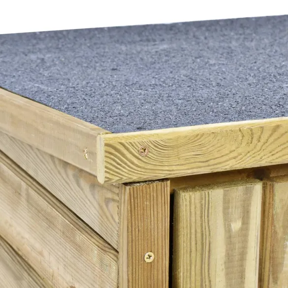 Magazie Unelte Grădină Lemn Pin - Depozitare Sigură