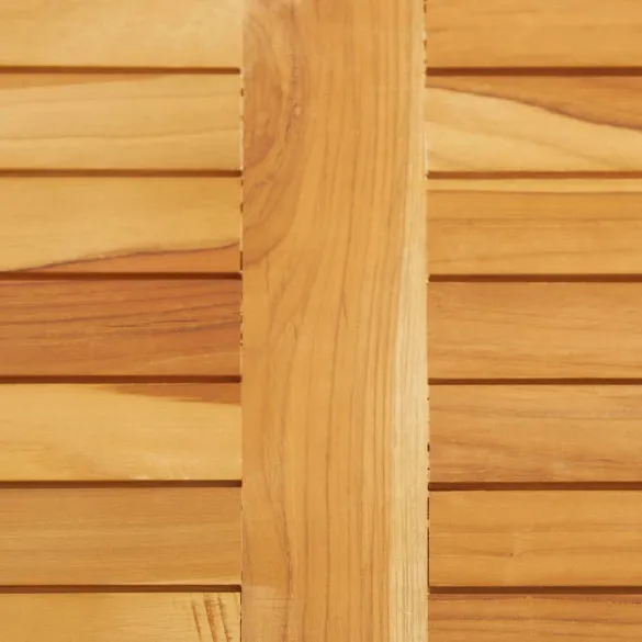 Masă de Bar Exterior - Lemn Tec și Oțel Inoxidabil 160x60cm