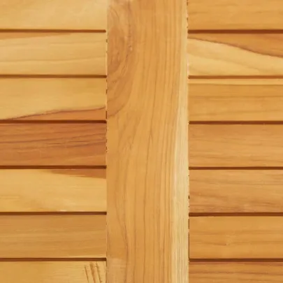 Masă de Bar Exterior - Lemn Tec și Oțel Inoxidabil 160x60cm