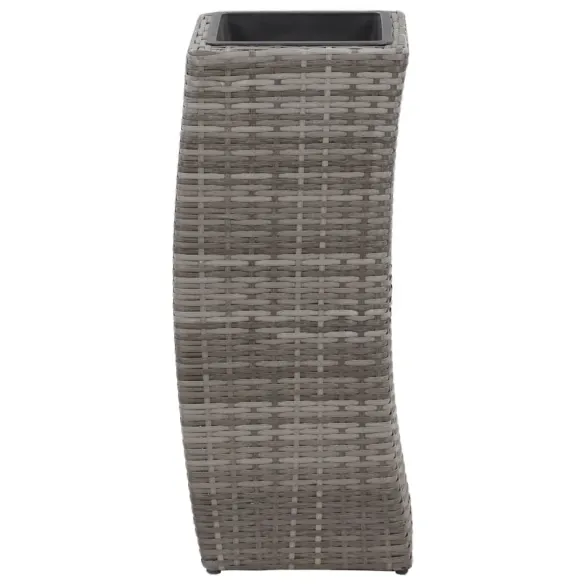 Straturi Înălțate Grădină - 3 Buc - Poliratan Rezistent