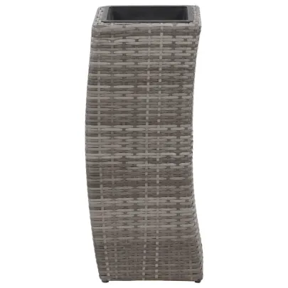 Straturi Înălțate Grădină - 3 Buc - Poliratan Rezistent