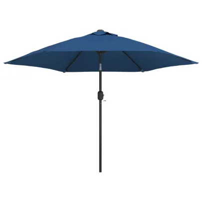 Umbrelă Solară LED 300cm - Protecție UV + Iluminare