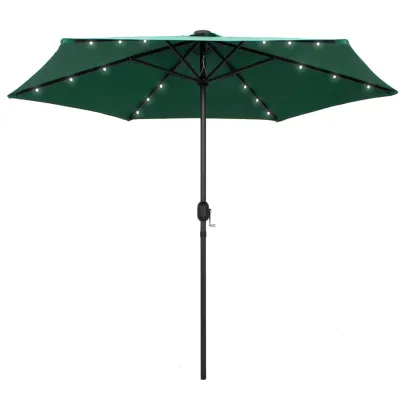 Umbrelă de soare cu LED-uri solar - 270 cm - Livrare gratuită